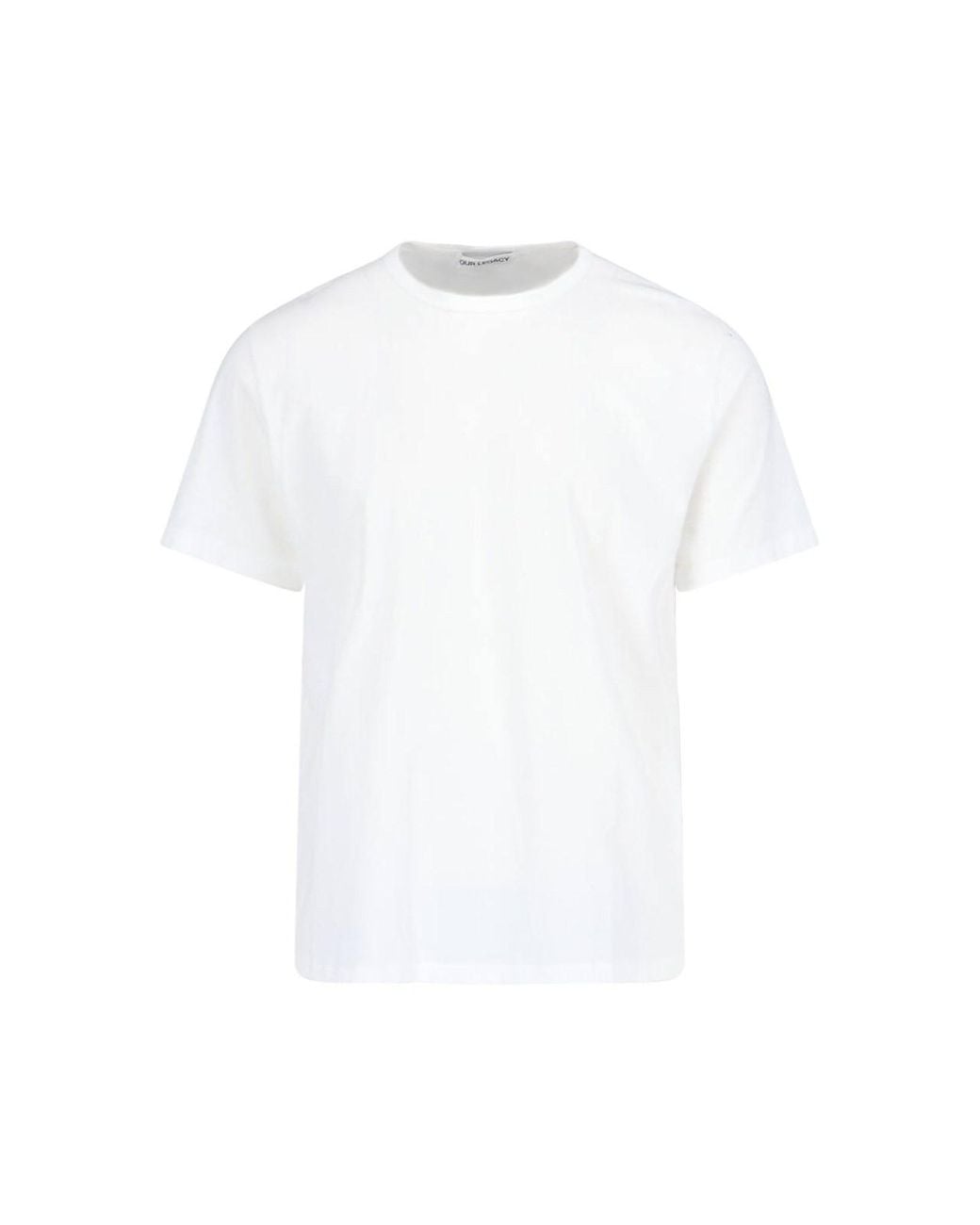 T-Shirt Basic di Our Legacy in White da Uomo
