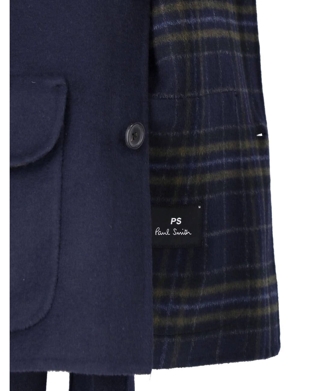 Paul Smith Blue Jacket With Buttons for men