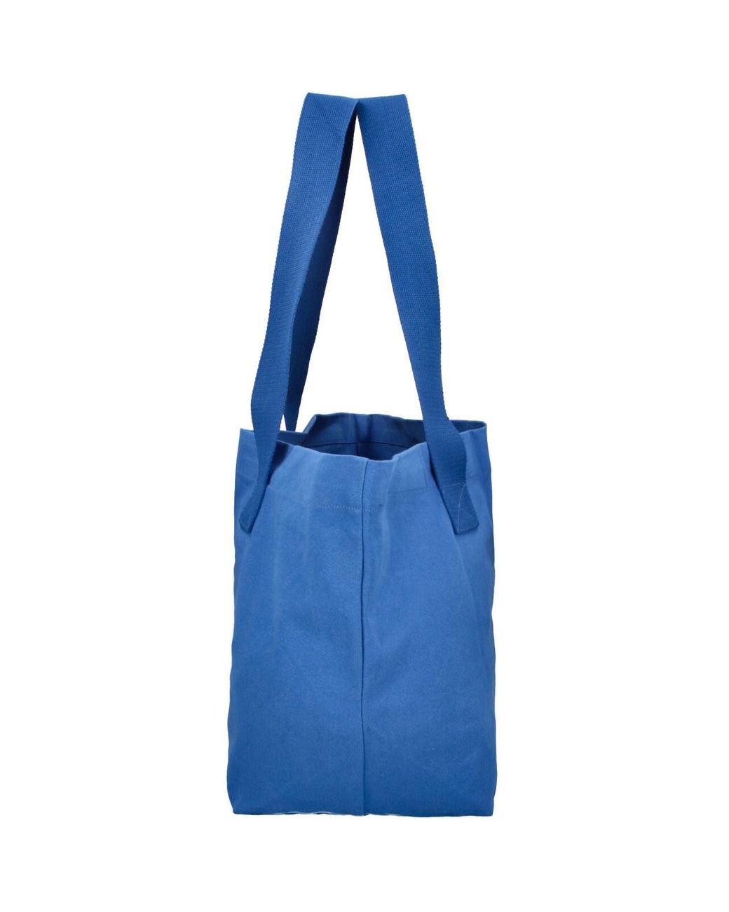 Sporty & Rich Blue Printed Tote Bag