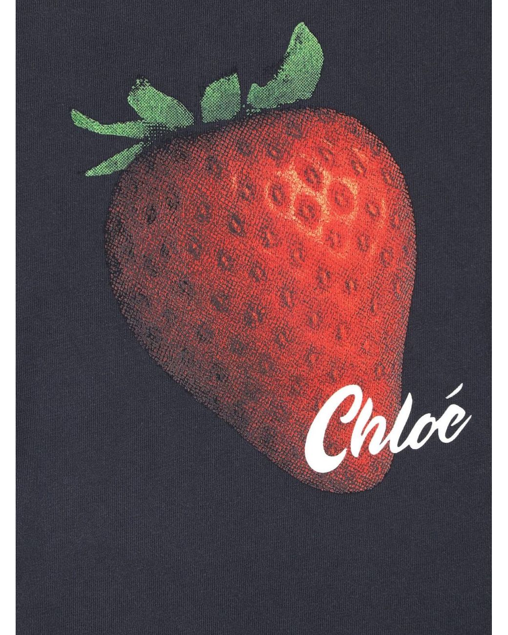 Chloé Purple T-Shirt With Print
