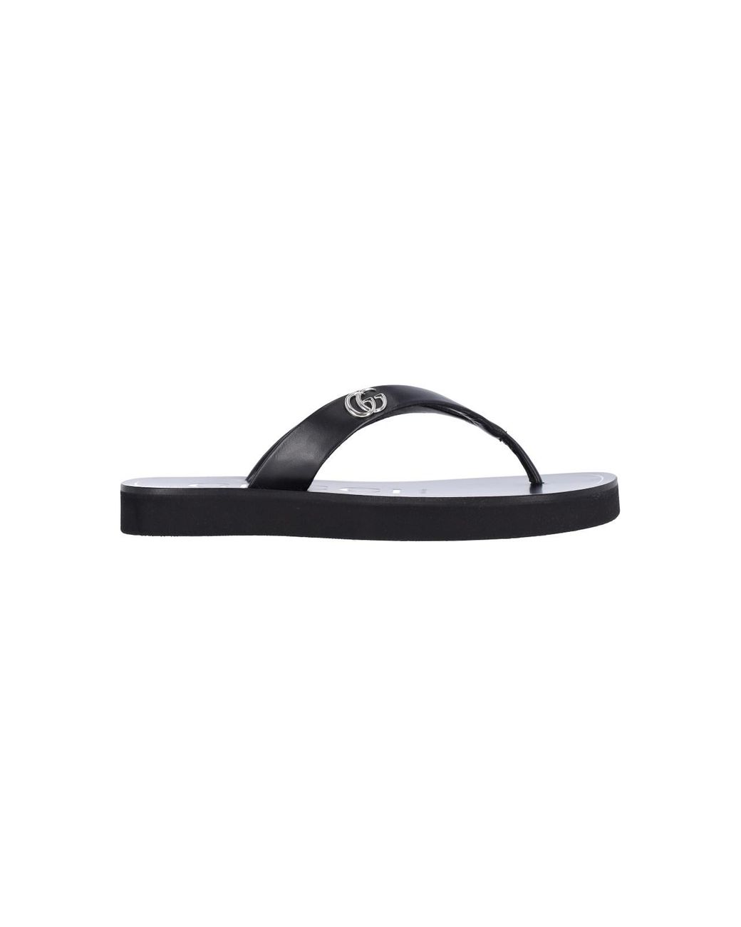 Gucci Blue Sandals "Mila Double G"