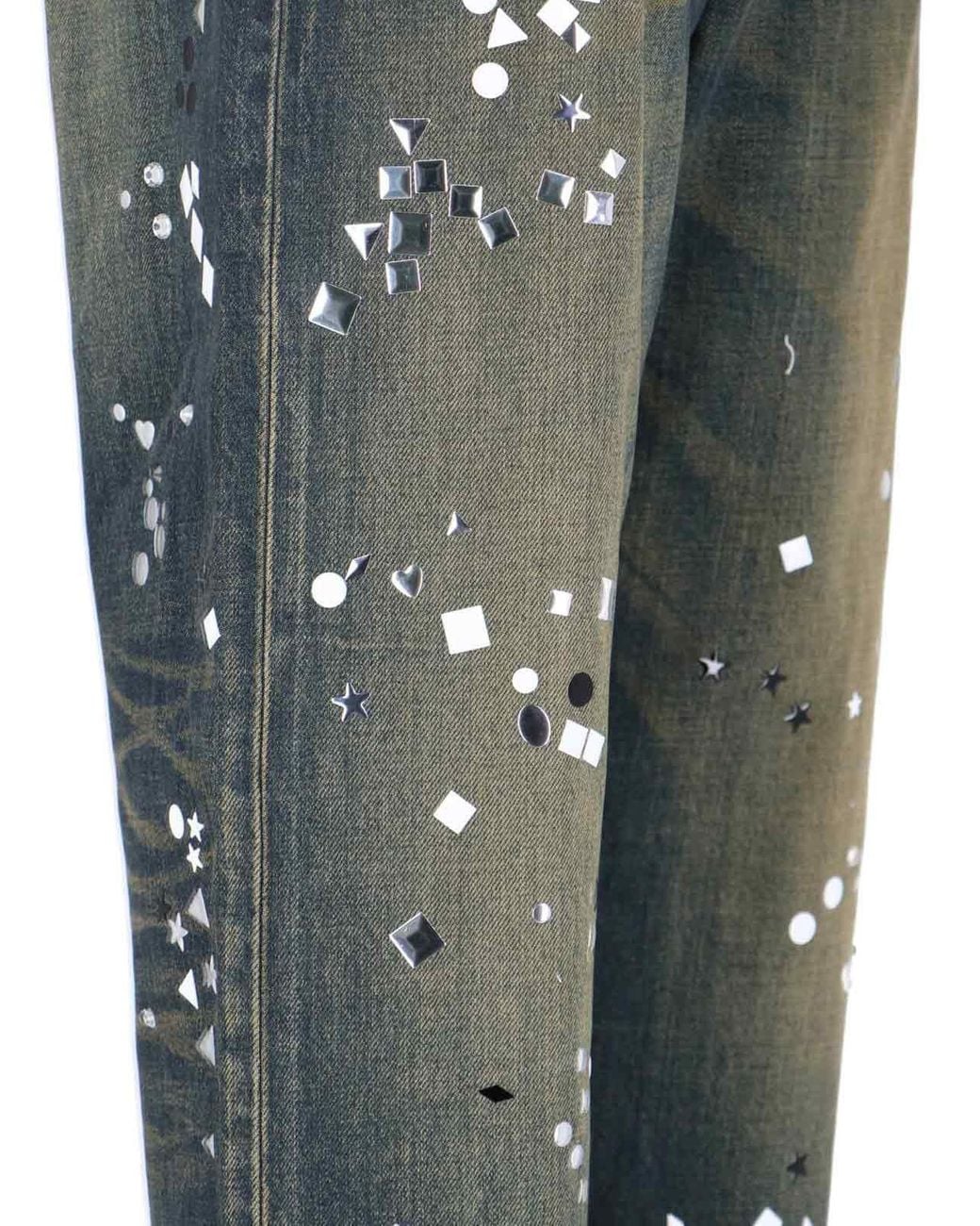Maison Mihara Yasuhiro Blue Jeans Cotton for men