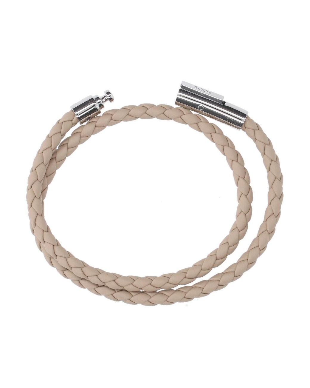 Tod's White Calfskin Bracelet for men