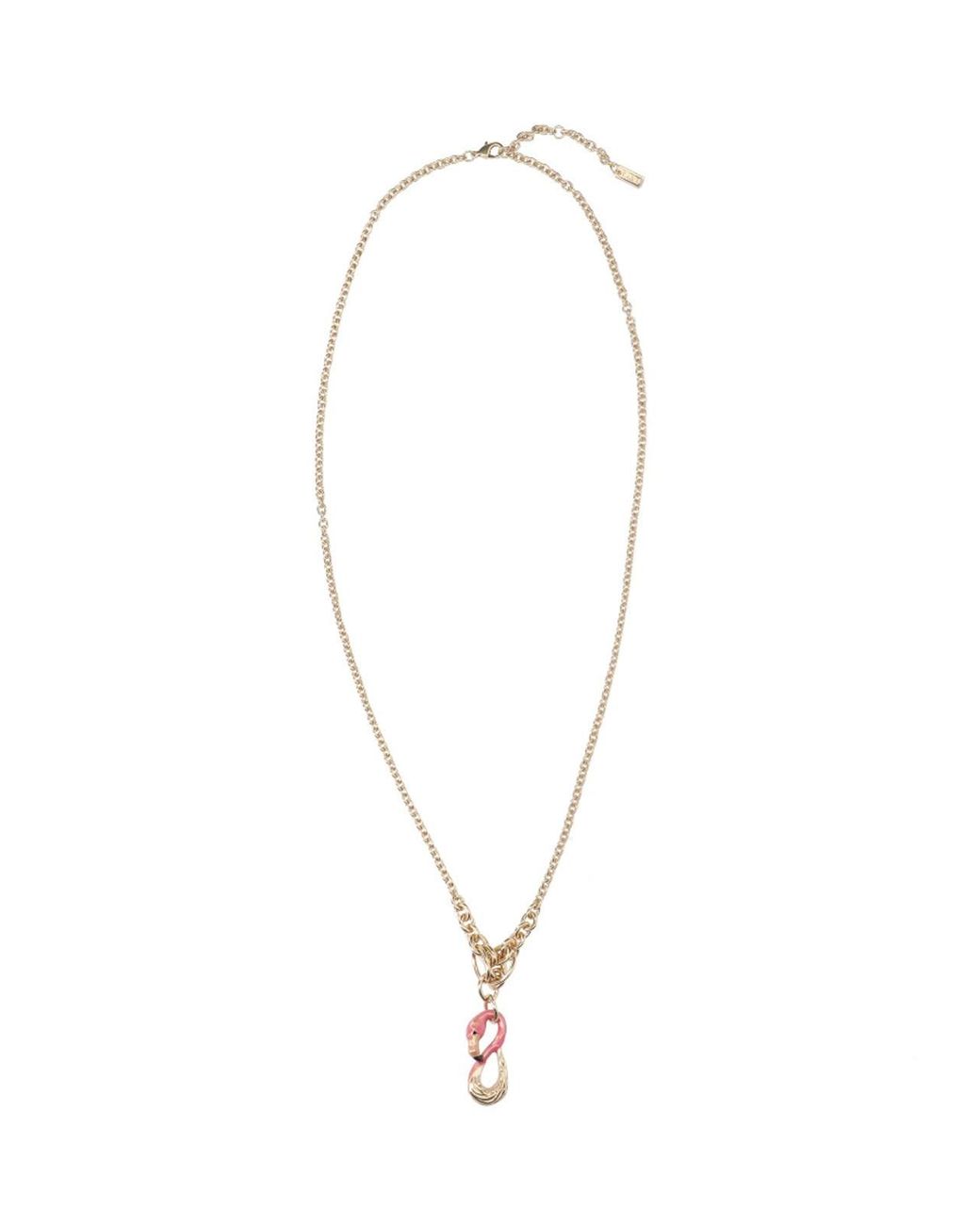 Chloé White Enamel-Embellished Brass Jewelry Accessory