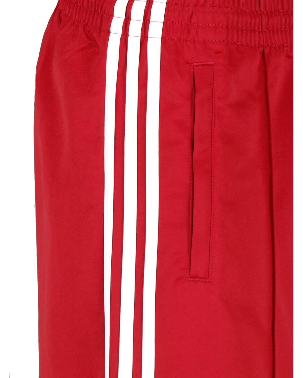 Adidas Red Sweatpants "Firebird"