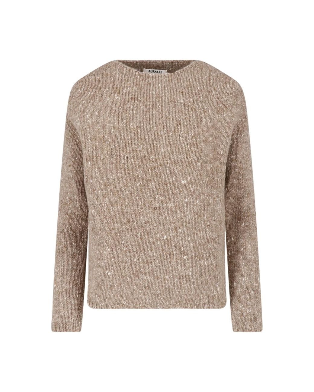 Auralee Natural Wool Sweater