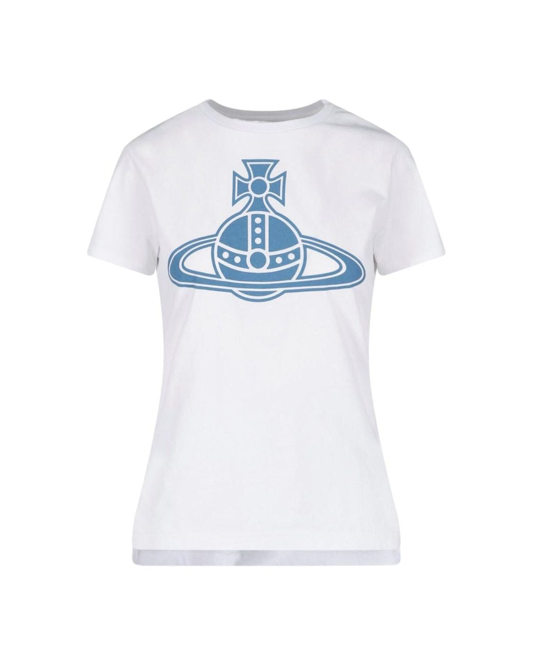 Vivienne Westwood White Orb Graphic T-Shirt
