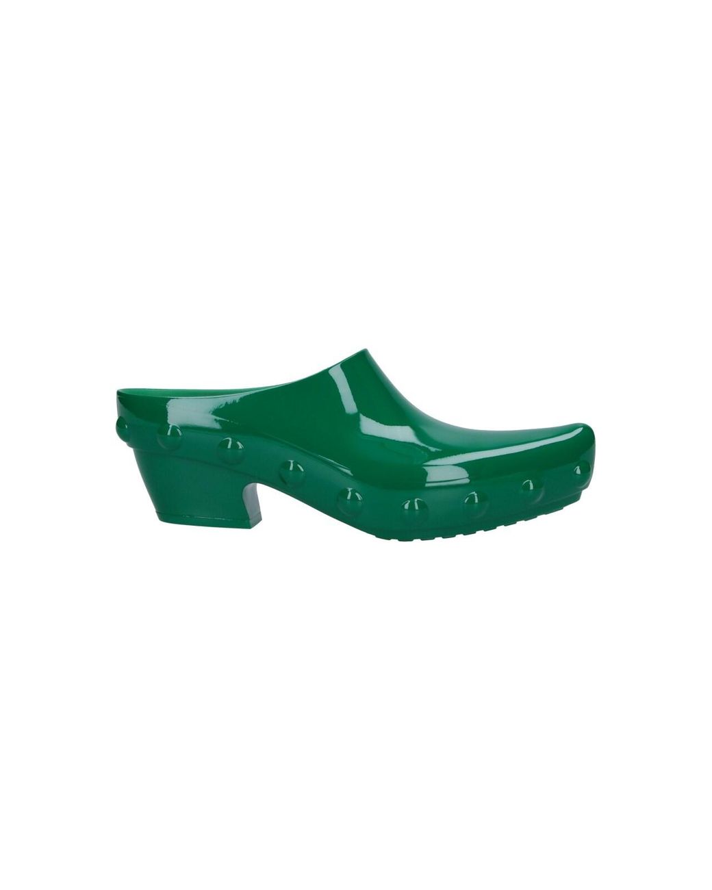 Bottega Veneta Green Mules "Gondola"
