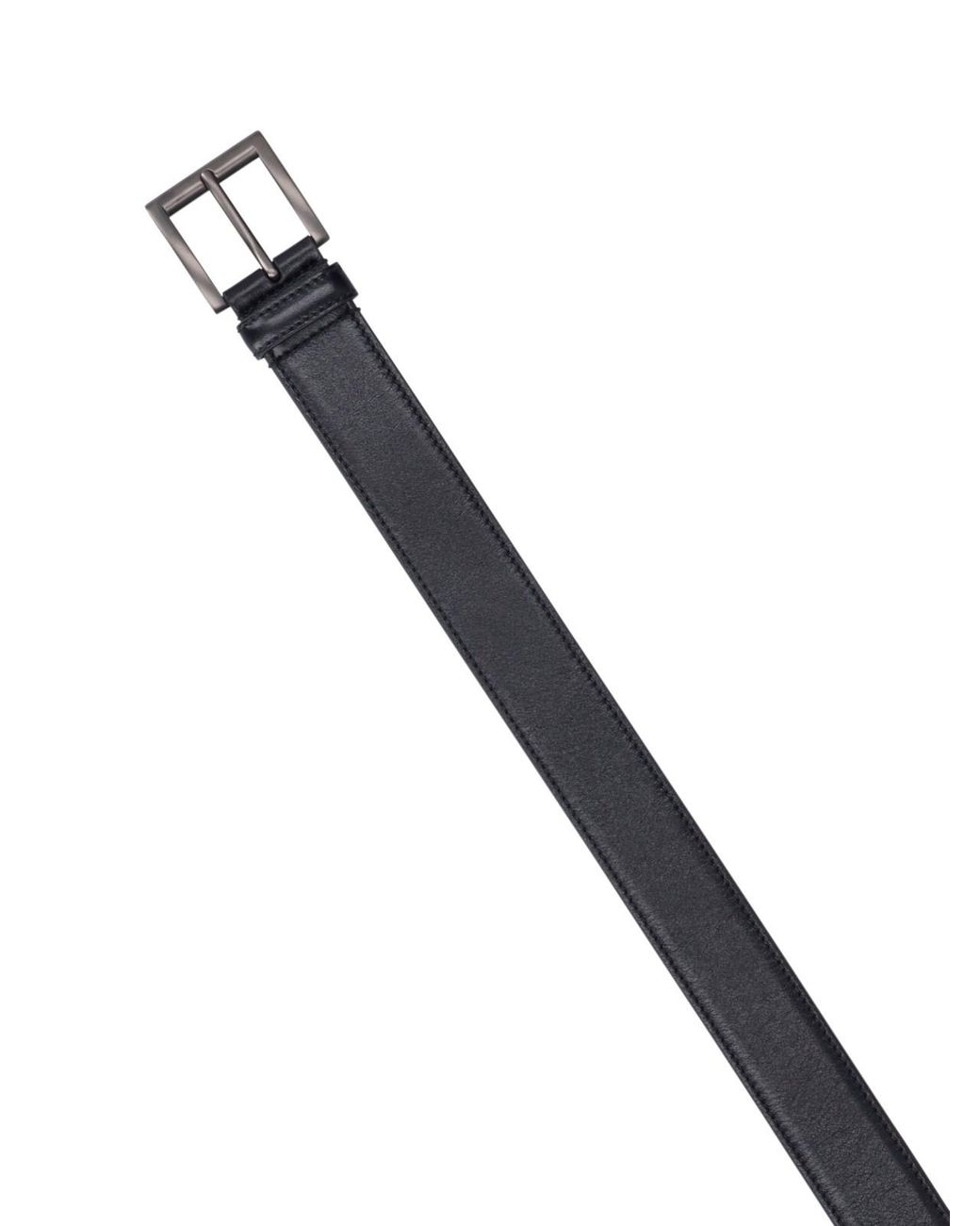 Prada Black Calfskin Belt for men