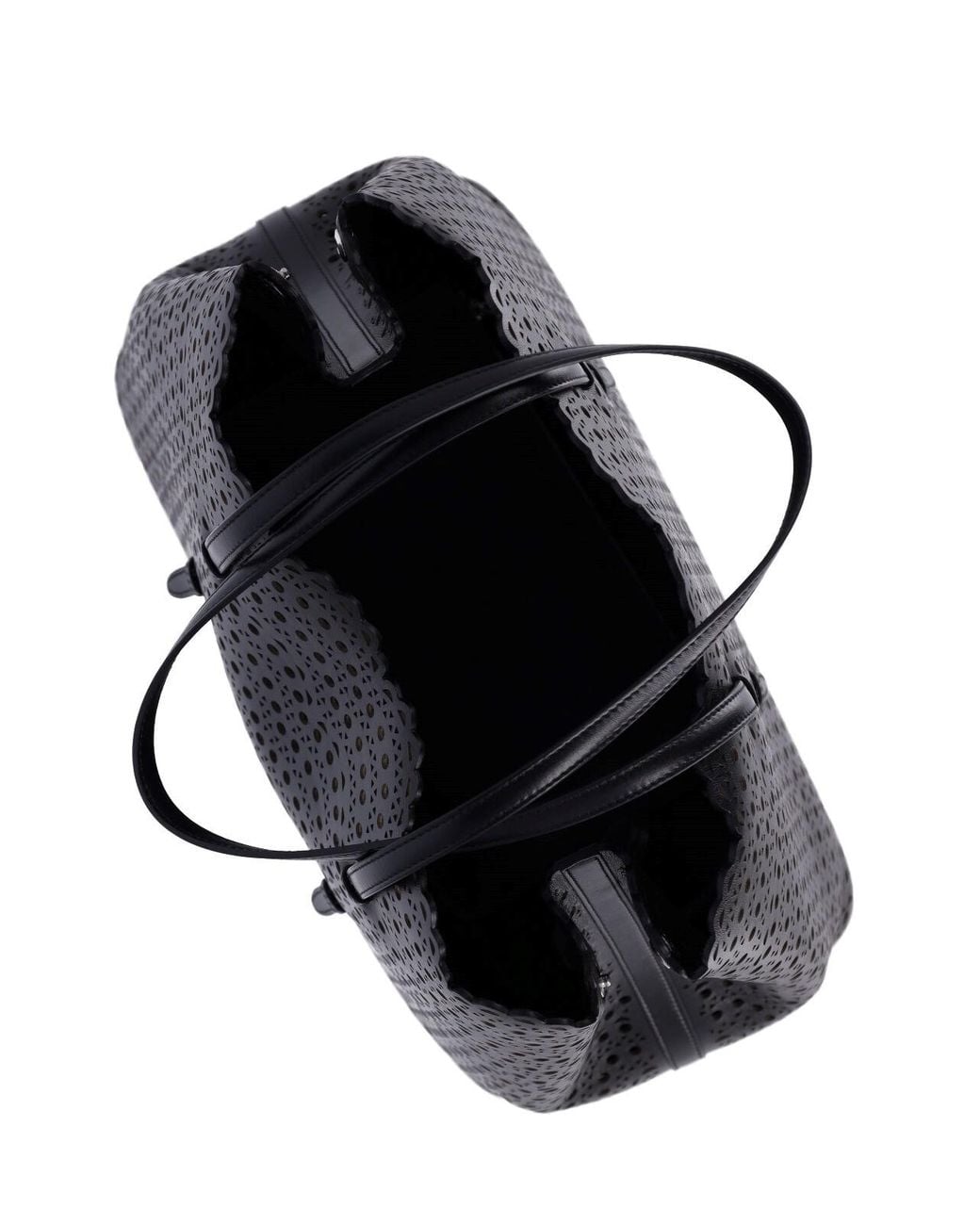 Alaïa Black Tote Bag "Mina 37"