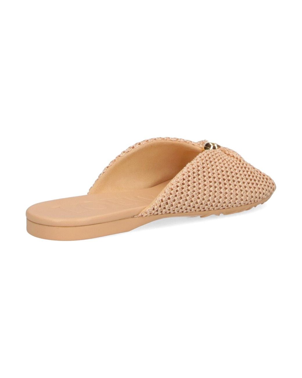 Loewe White Sandals "Pebble Soft"