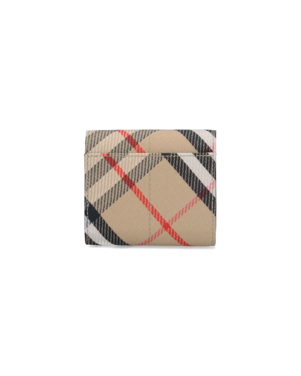Burberry White Wallets Polyester