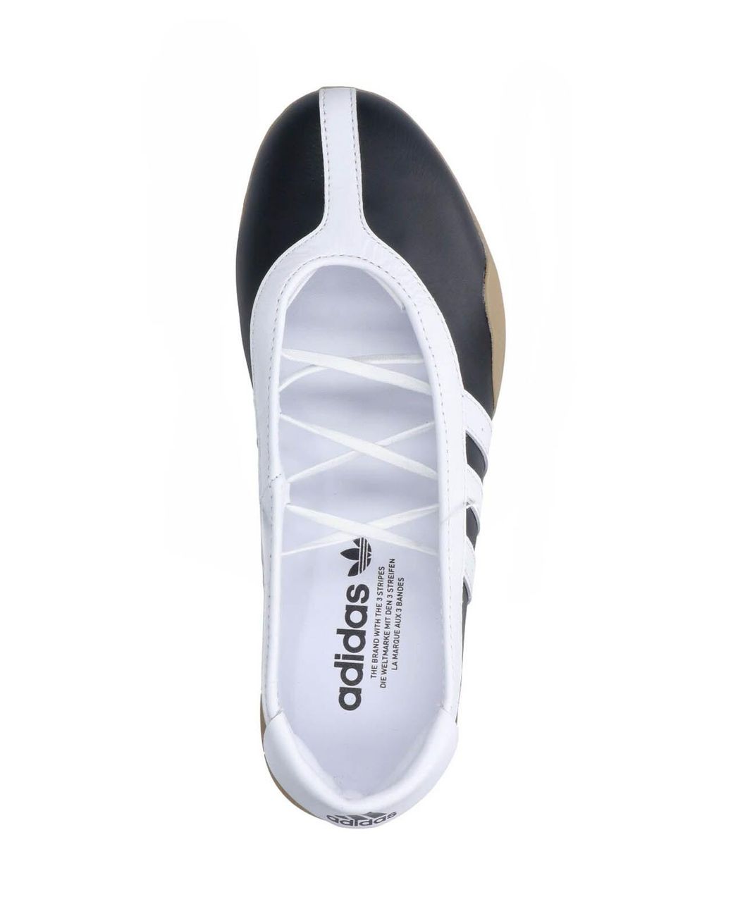 Adidas Black Ballet Flats "Taekwondo Mei"