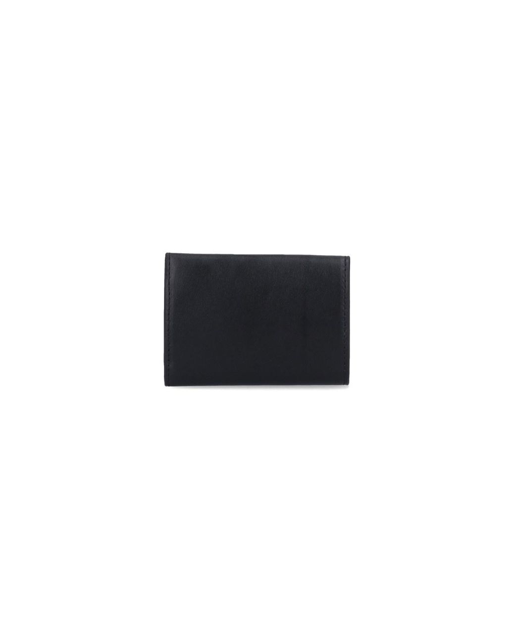 Sacai White Trifold Logo Wallet