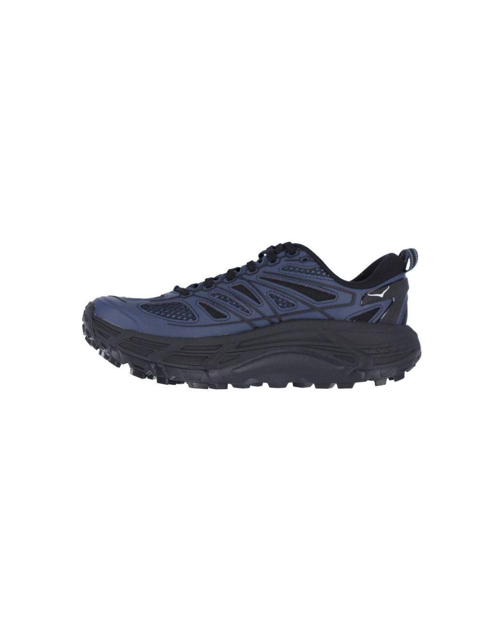 Hoka One One Blue Sneakers Fabric