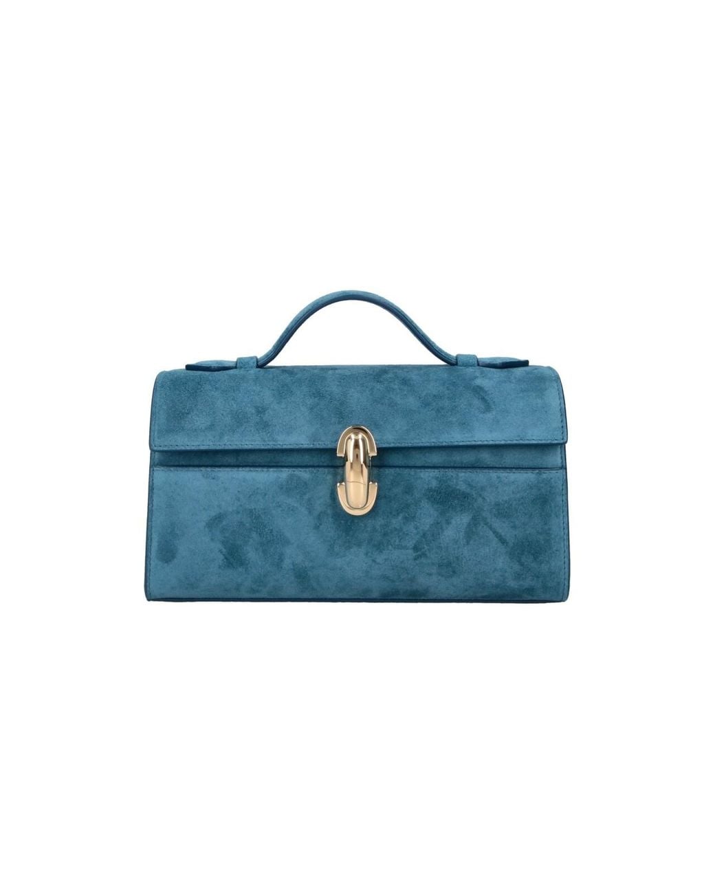 SAVETTE Blue Clutch “Symmetry”