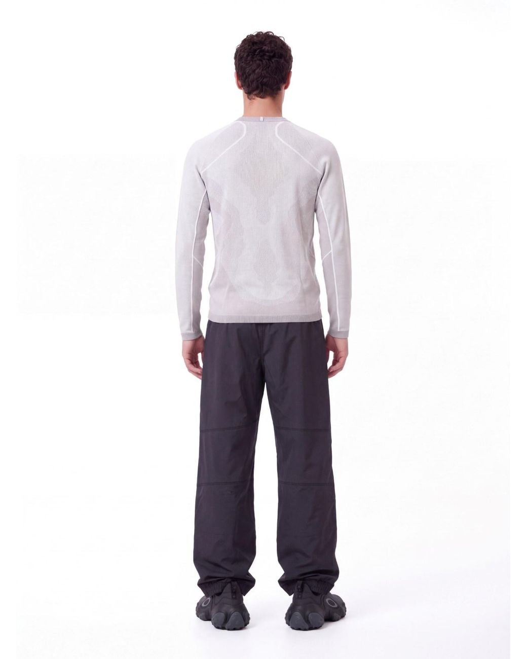 Oakley White Seamless Long Sleeve Performance Base Layer Top for men