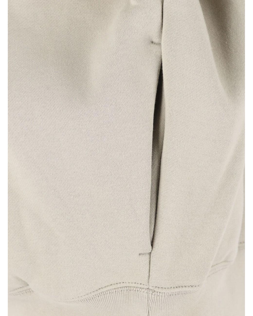 Fear Of God White Half-Zip Property Of Essentials Hoodie for men