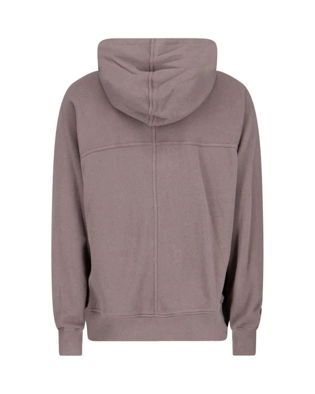 Rick Owens Brown Hooded Sweatshirt for men