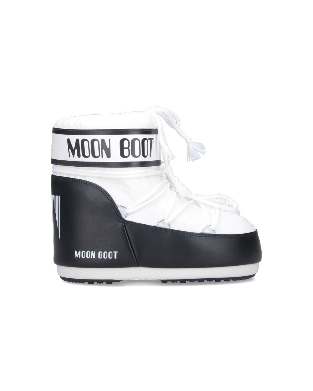 Moon Boot White Icon Low Padded Ankle Boots
