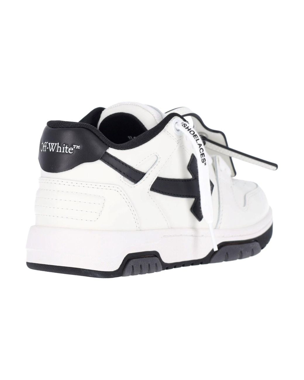 Off-White c/o Virgil Abloh White Low-Top Leather Sneaker