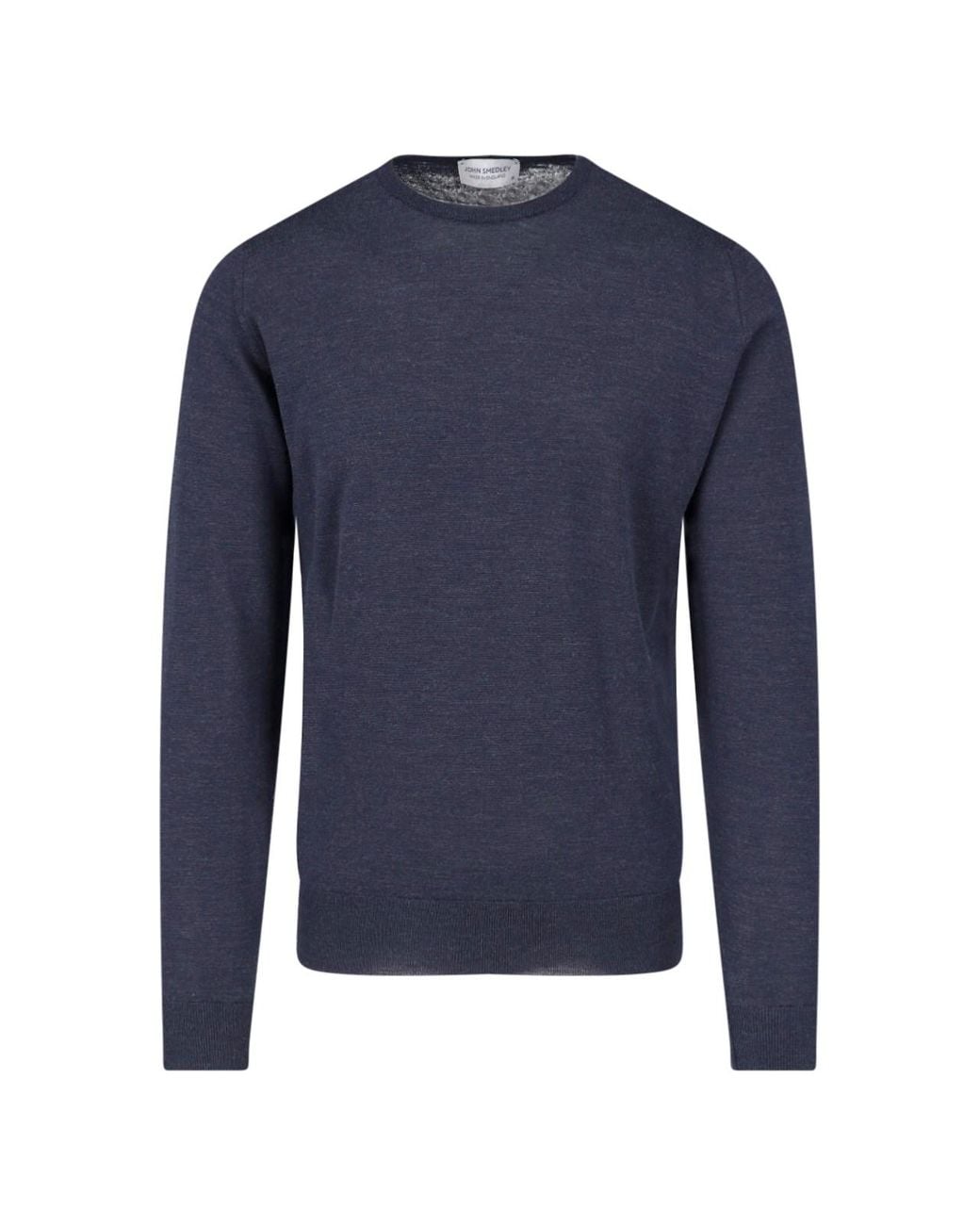 John Smedley Blue Sweater "Lundy" for men