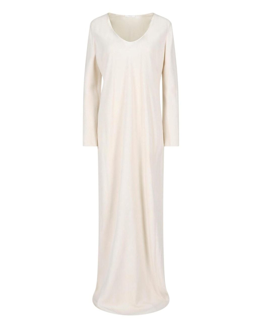 The Row White Maxi Dress "Blaze"