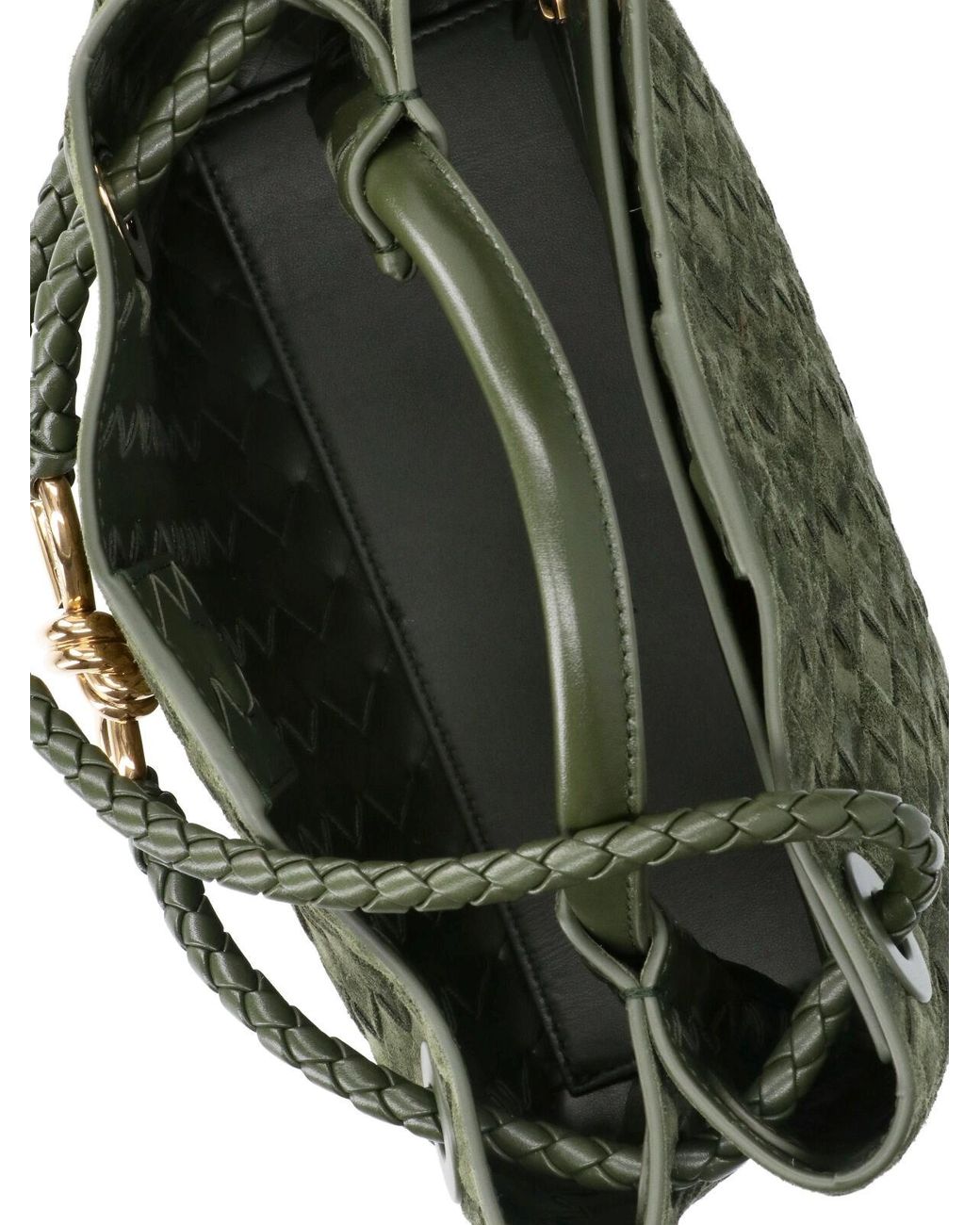 Bottega Veneta Green Small Bag “Andiamo”