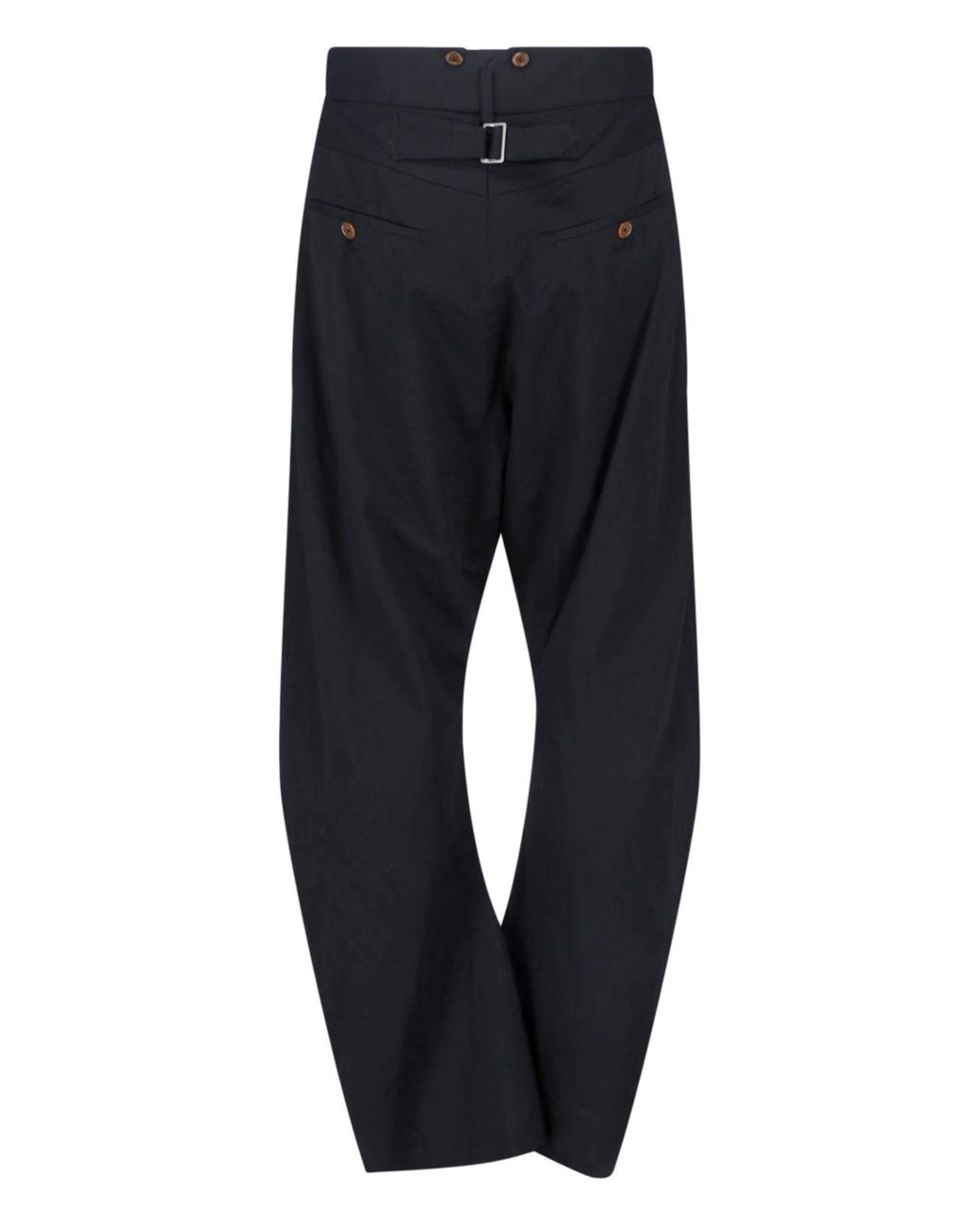 Vivienne Westwood Blue Buckle Pants for men