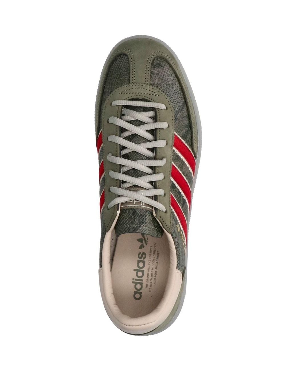 Adidas Green Low-Top Sneaker for men