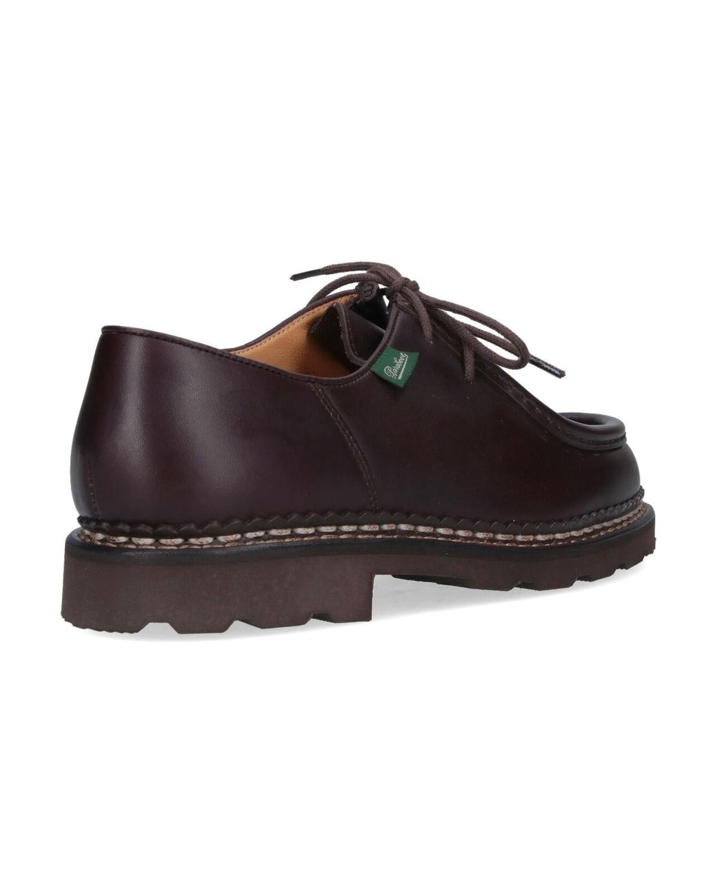 Paraboot Brown Michael Derby Shoes for men