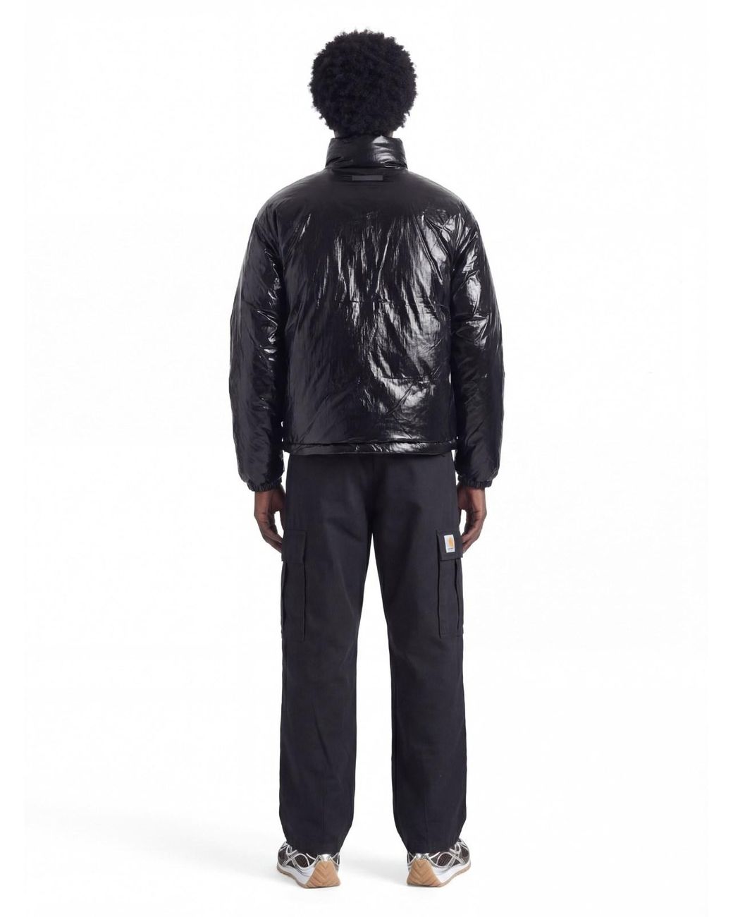Fear Of God Black Padded Down Jacket "Ripstop" for men