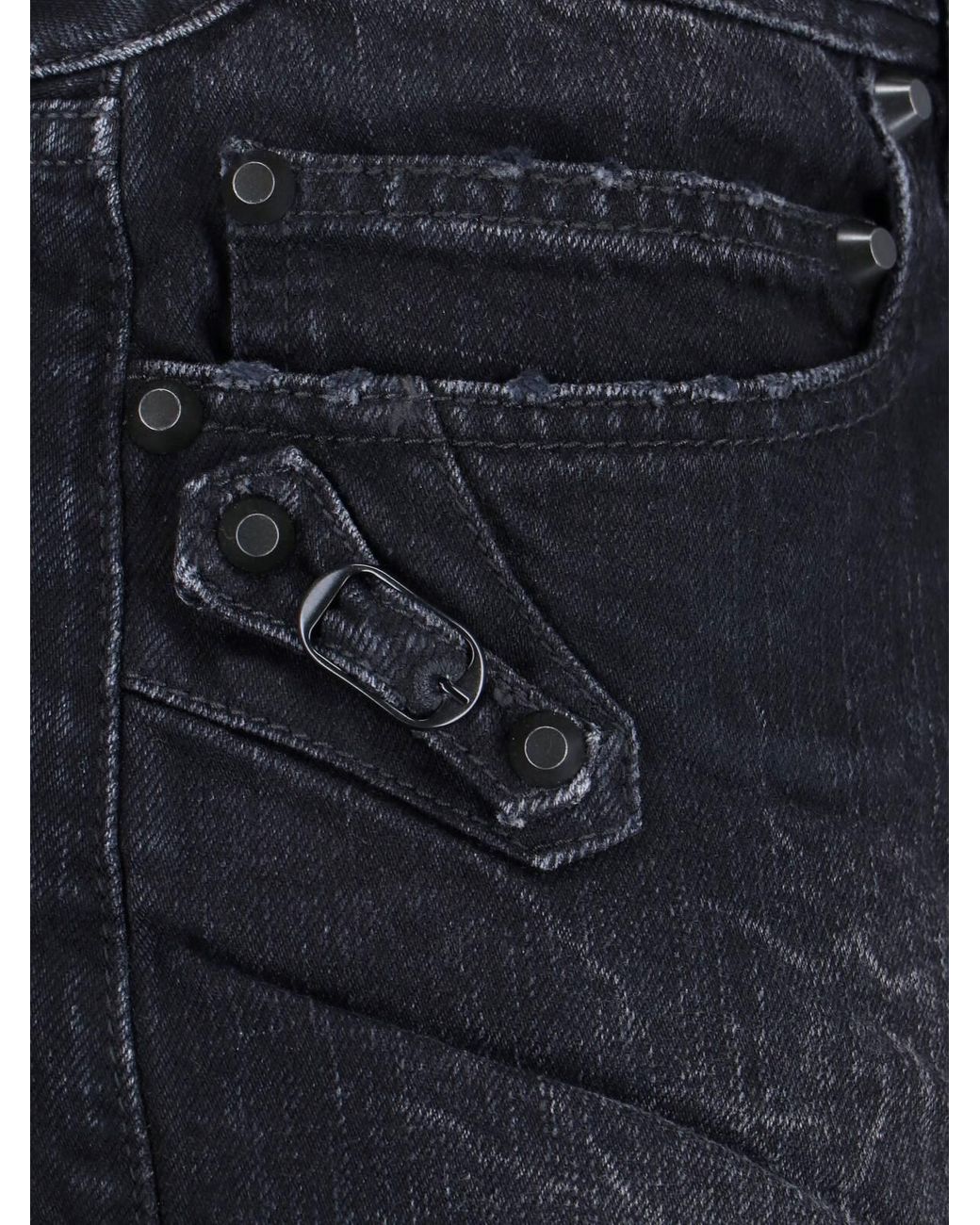 Balenciaga Blue Mini Skirt City