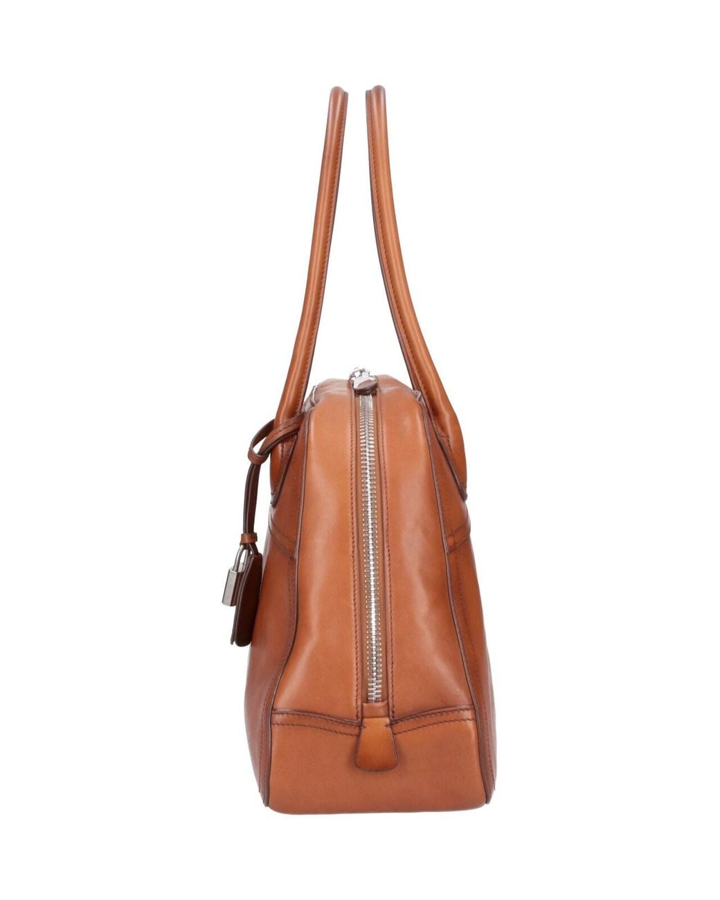 Miu Miu Brown Medium Bowling Bag “Vivant”