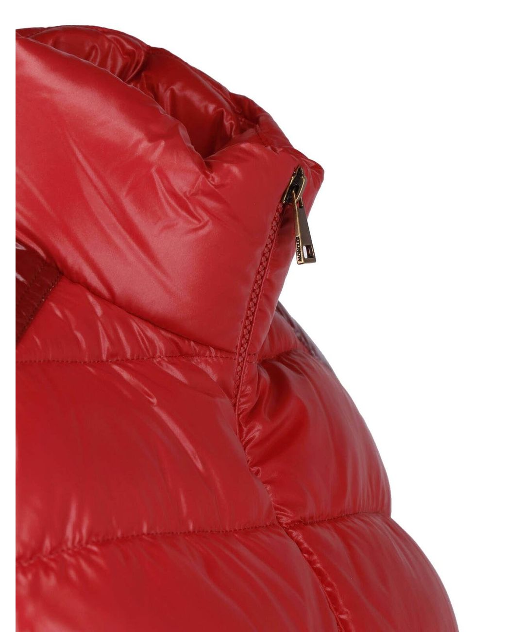 Moncler Red Padded Gilet "Frelon"