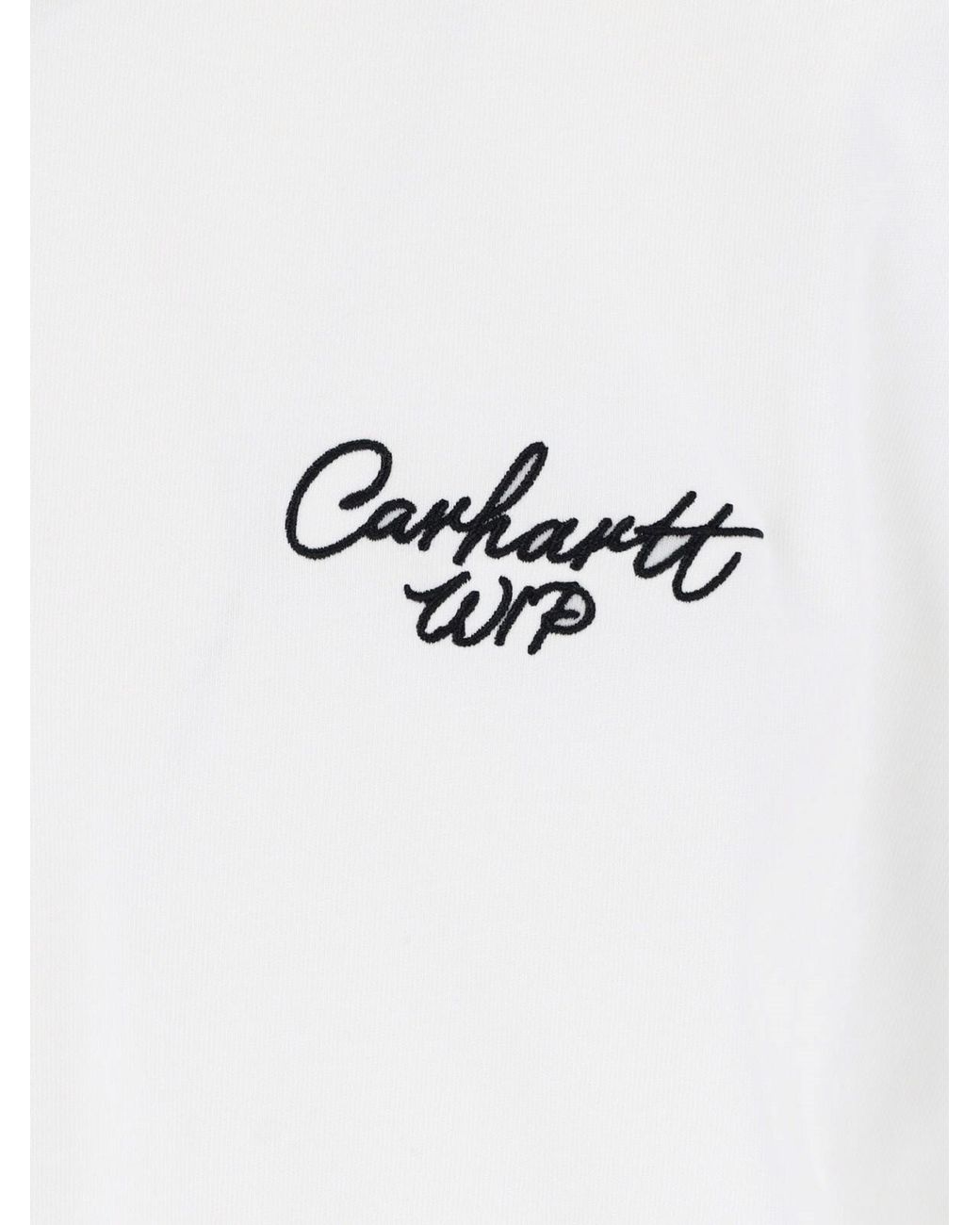 Carhartt White Graphic Logo T-Shirt for men