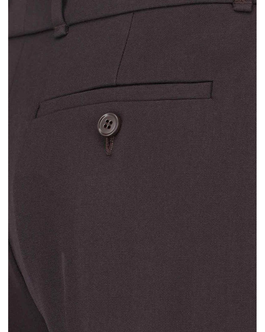 McQueen Blue Wool Pants