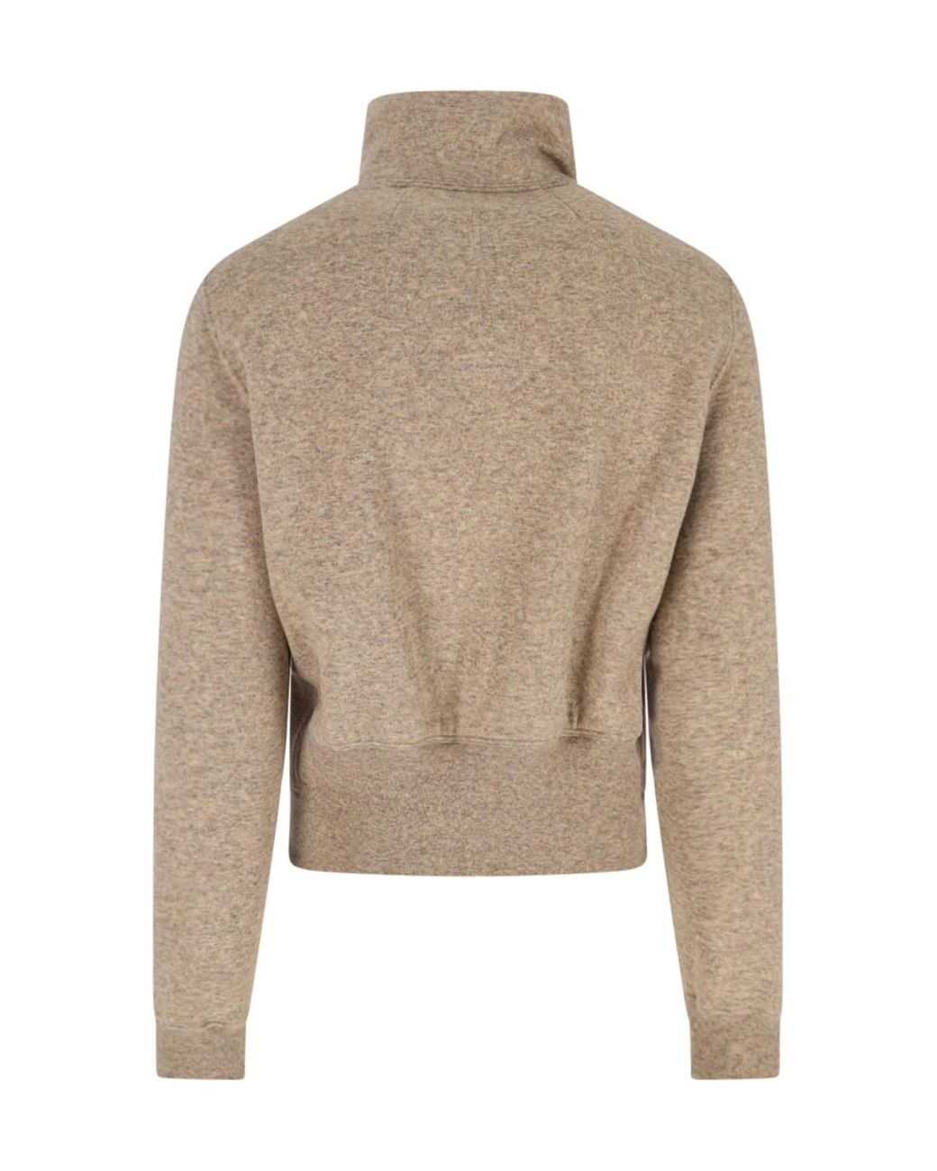Rick Owens Natural Sweatshirt “Mountain” for men