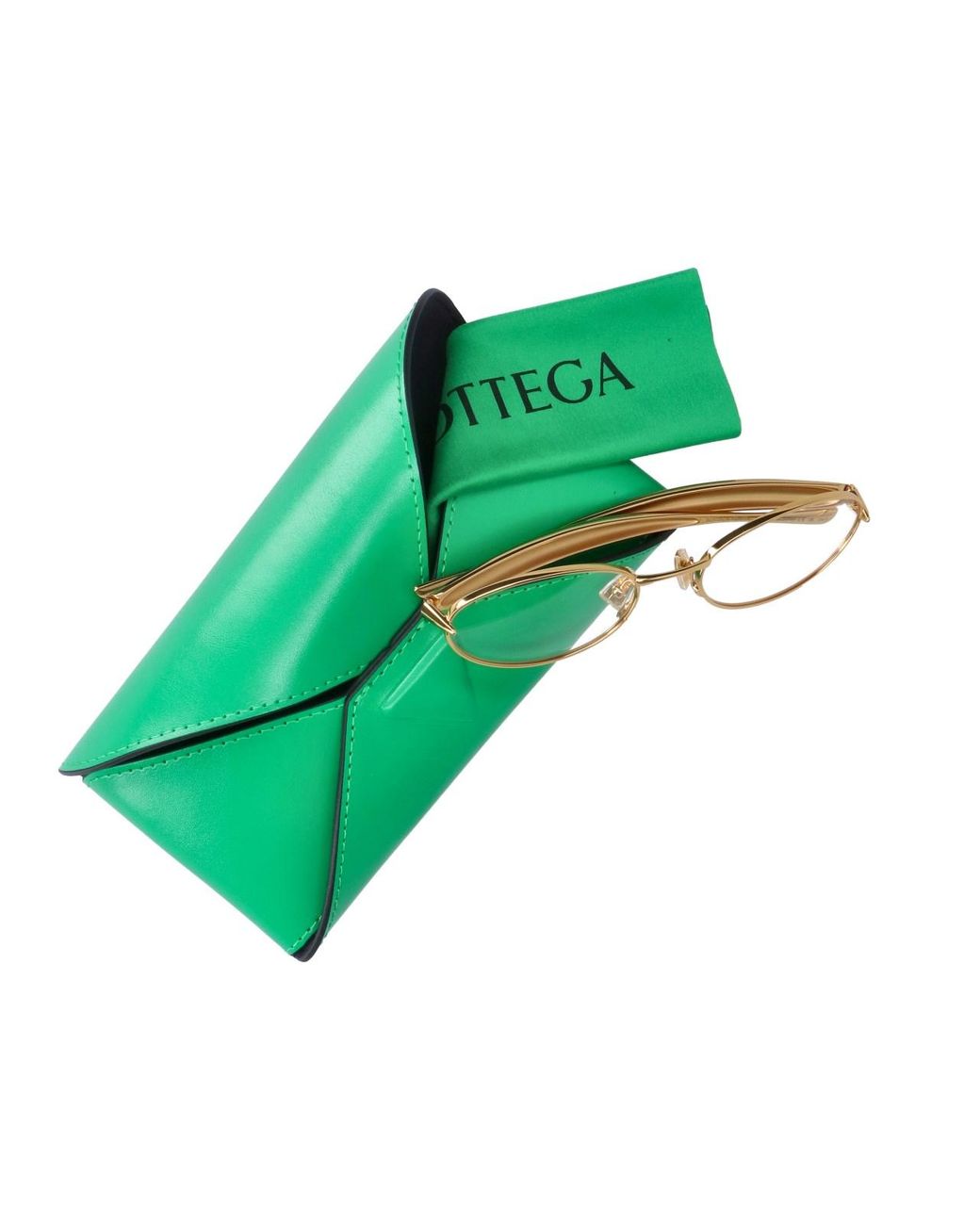 Bottega Veneta White Glasses "Sardine"