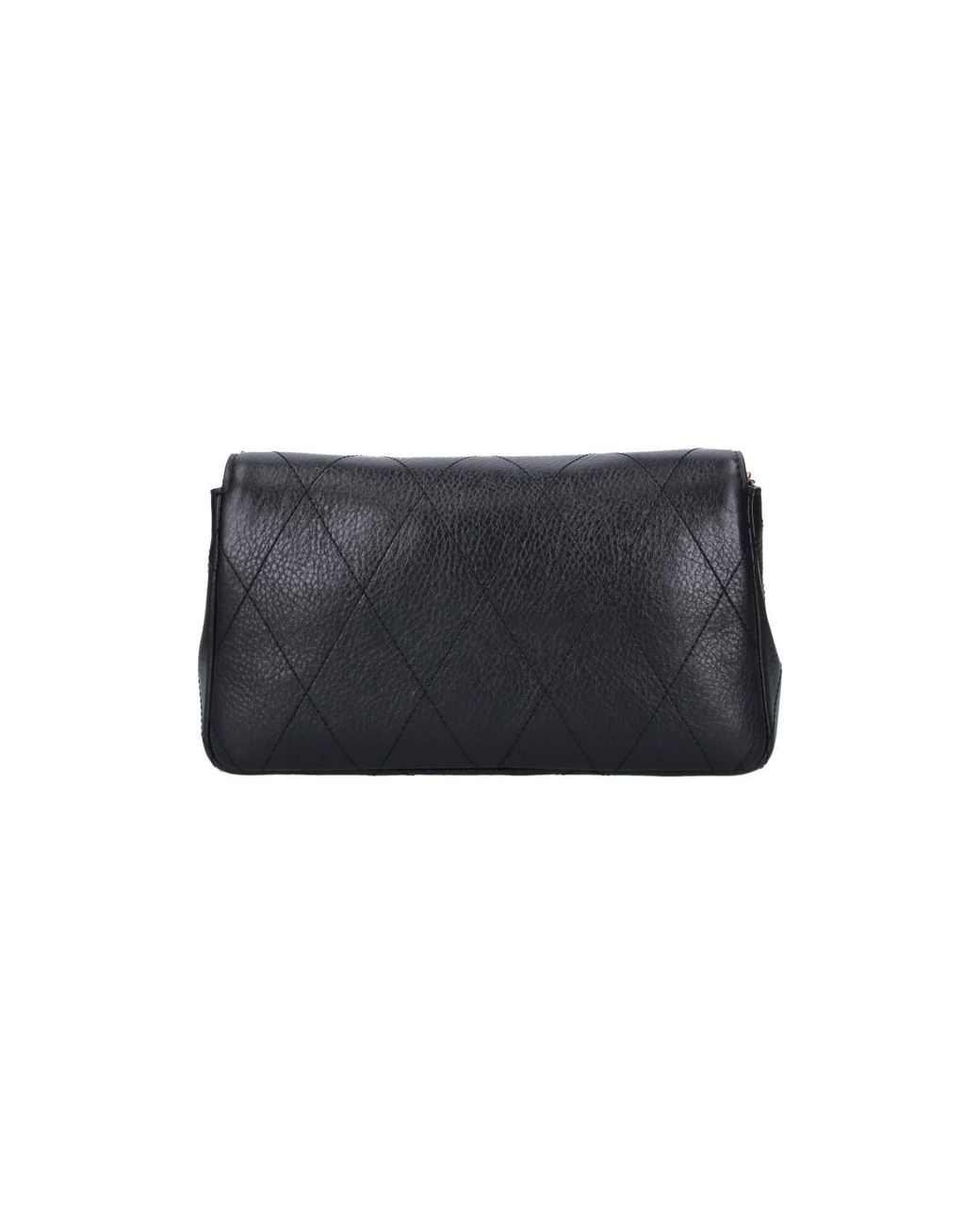 Tory Burch Black Wallet With Chain “Charlie”