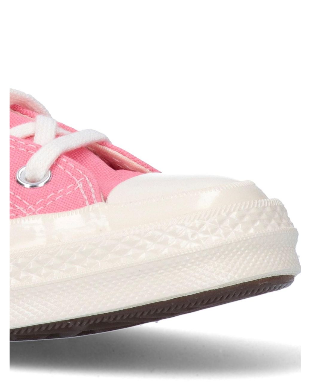 COMME DES GARÇONS PLAY Pink "Converse Chuck 70" High Top Sneakers