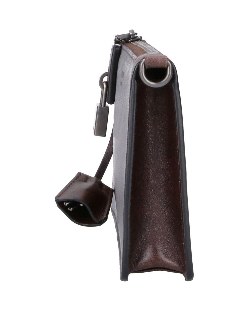 Prada Brown Shoulder Pouch for men
