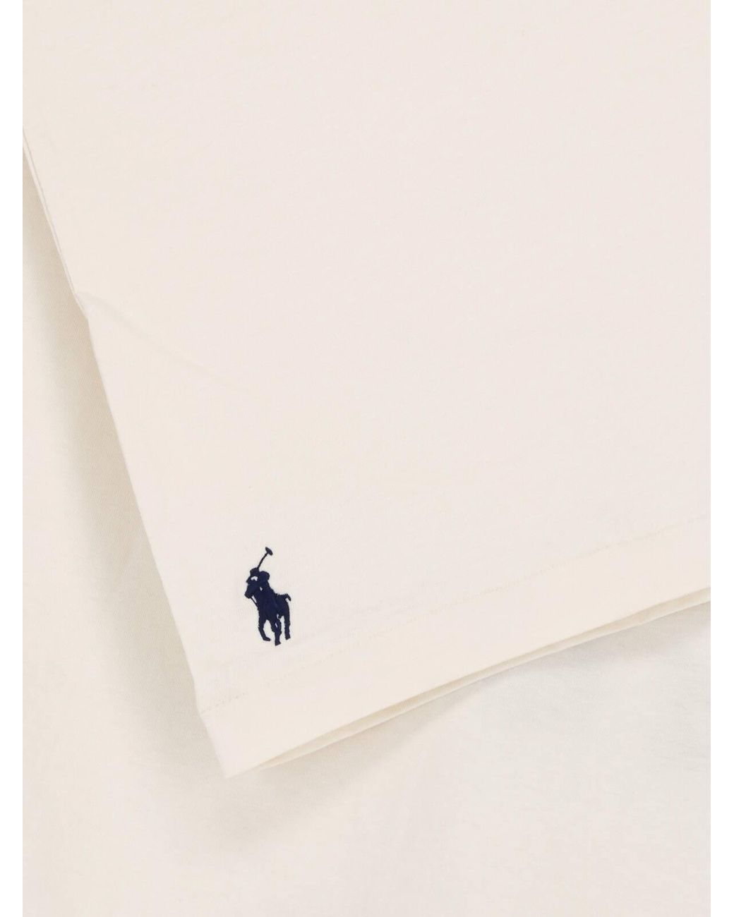 Polo Ralph Lauren White Logo T-Shirt for men