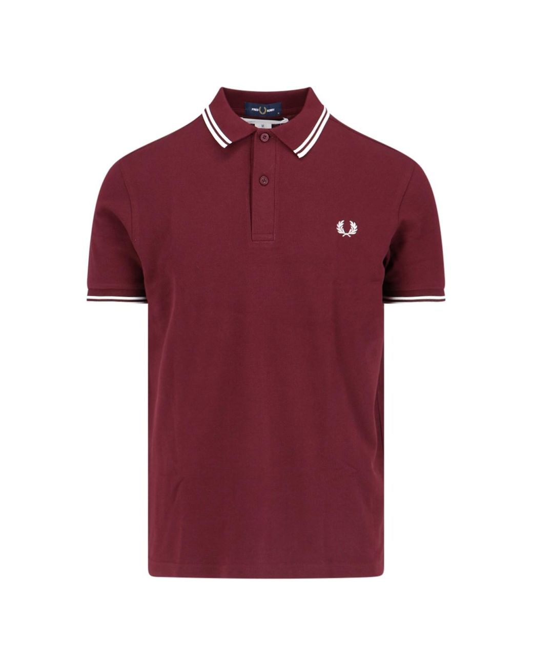 Comme des Garçons Red Shirt Logo Polo Shirt for men