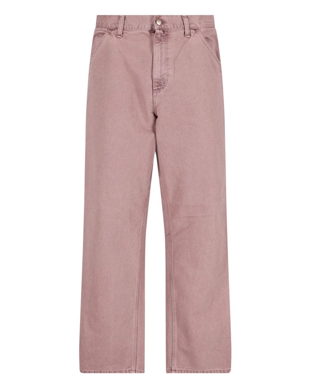 carhartt-wip-pink-Pantaloni-