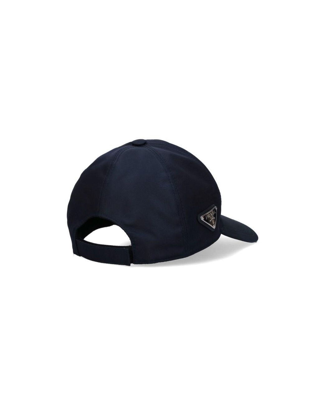 Prada Blue 'Re-Nylon' Baseball Cap for men
