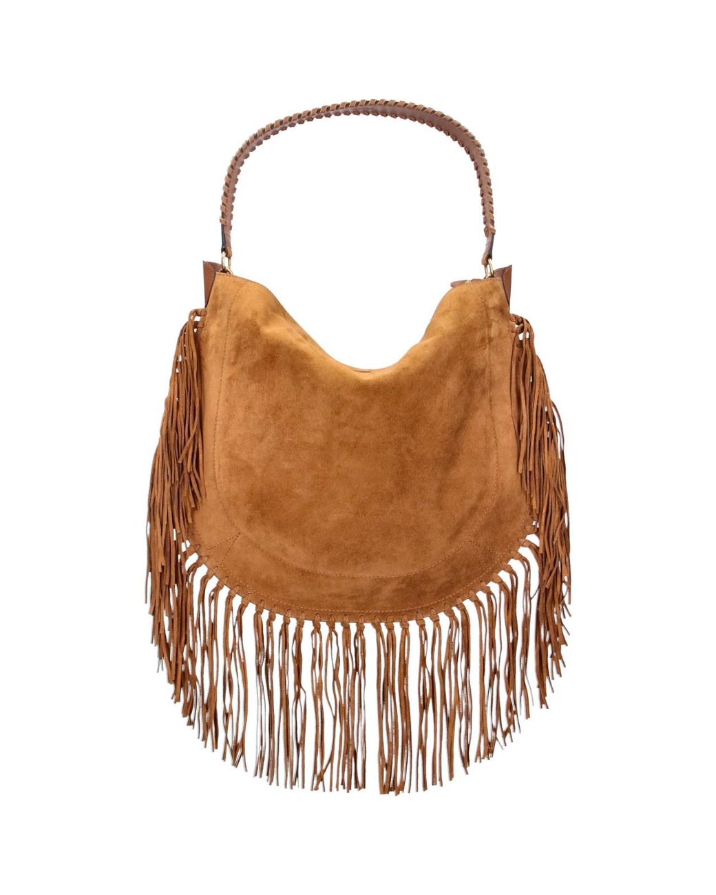 Isabel Marant White Shoulder Bag "Oskan Soft"