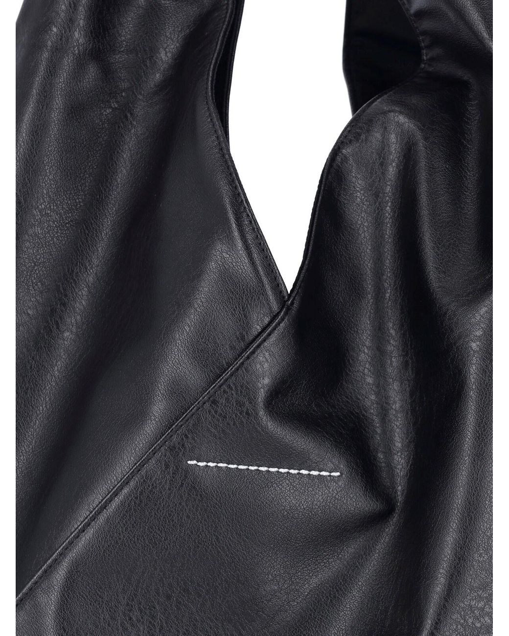 MM6 by Maison Margiela Black Tote Bag "Japanese"
