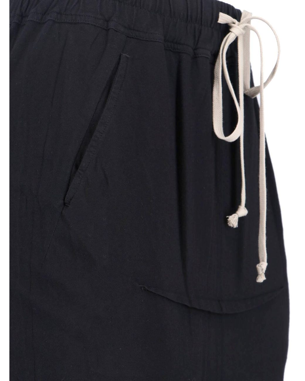 Rick Owens Black Midi Skirt
