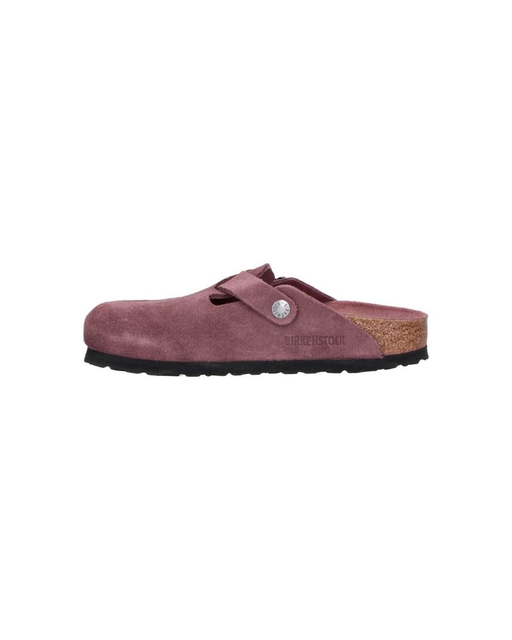 Birkenstock Purple Mules "Boston"